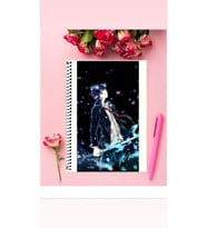 Okumura Rin Anime Defter 1 Adet Özel Tasarım A4 Boyutu Telli Çizgili Defter 21*29 Cm