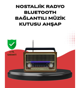 Mey İthalat® Şarjlı Radyo Hoparlör – İç Dış Mekan Uyumlu