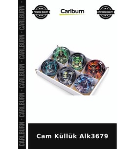 Özel Üretim Sig Aksesuar Ev Ofis Cam Küllük Alk3679
