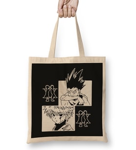 Hunter X Hunter Gon And Killua Anime Manga Bez Çanta Uzun Saplı