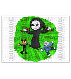 Toddyn Bendy Sans Puppet Green Puzzle 240 Parça Yapboz