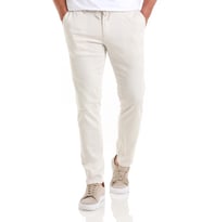 Hatemoğlu Taş Regular Fit Düz Yandan Cep Pamuklu Jogger Kanvas Pantolon