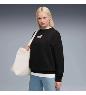 Puma ESS NATURE 2.0 Crew Siyah Erkek Sweatshirt 68807801