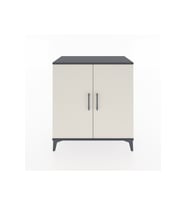 Hyperion Şifonyer 2 Kapaklı 88x44x96 Antrasit-Aytaşı