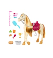 Barbie Great Horse Chase Barbie ve Dansçı Atı HXJ42