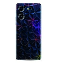 Tecno Pova 5 Kılıf Silikon Desen Özel Seri Renkli Prizmalar 1783