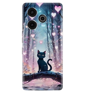 Pova 6 Kılıf Boutique Baskılı Resimli Love Cats Tree Pcode -050