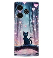 Pova 6 Kılıf Boutique Baskılı Resimli Love Cats Tree Pcode -050