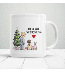 Yılbaşı Gecesinin Büyüsünü Yansıtan, Koleksiyonluk Şık ve Zarif Hediyelik Yılbaşı Kupa