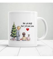 Yılbaşı Gecesinin Büyüsünü Yansıtan, Koleksiyonluk Şık ve Zarif Hediyelik Yılbaşı Kupa
