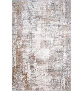 Eliana Home Baskılı, Yıkanabilir Kaymaz Taban Salon Halısı LNA1053 100x150 cm (Bej)