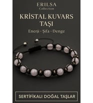 Sertifikalı Kristal Kuvars ve Terahertz Taşı Bileklik – Arınma, Netlik ve Zihinsel Denge (Çok Renkli)