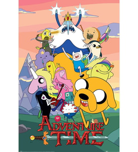 International Resmi maksi poster – Adventure Time (grup), dekoratif duvar sanatı, 61 cm x 91,5 cm, yatak odası, yurt odası ve hayranlar için poster