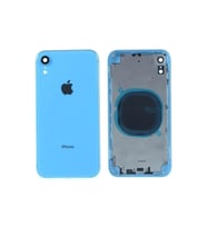 Iphone Xr A Kalite Boş Kasa Arka Kapak Mavi