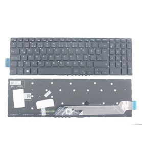 Dell Inspiron 5565 ile Uyumlu Notebook Klavyesi - Siyah - TR