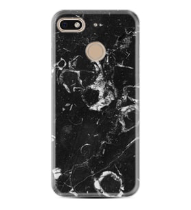 General Mobile GM8 Go GM9 GM20 Pro Plus Kılıf Desemli Silikon Black Hole Marble 1387