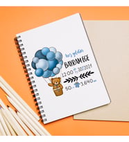 Stitch Tasarımlı Defter Kişiye Özel