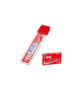Mikro Min Kırmızı 0,7 Mm Versatil Kalem Ucu 60 Mm 24 Lü (1 Paket 24 Tüp)
