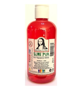 SÜDOR SL07-3 SLIME SIVI YAPIŞTIRICI 250 ML KIRMIZI