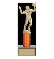 ODAK KUPA - Figürlü Kupalar - Voleybol Erkek Figürlü Kupalar FG-003 A - 26 cm