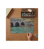 Alanya Tersanesi ve Tophane Tasarımı 240 parça Ahşap Puzzle Ahşap Kutuda MP08761