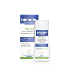 Biobaby Kuru ve Atopik Ciltler İçin Şampuan 300 ml