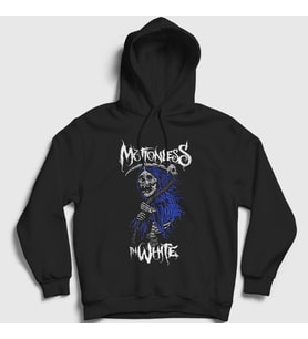 Presmono Unisex Siyah Reaper Motionless In White Kapüşonlu Sweatshirt 166488tt