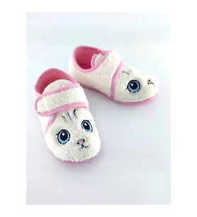 PELUŞ ÇOCUK GÜNLÜK KREŞ AYAKKABISI PANDUF