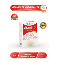  Wellcare Vitamin D3 Sprey 600 Iu 30 ml