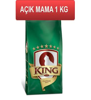 King Plus Kuzu Etli Kedi Maması 1 Kg AÇIK (Kahverengi)