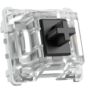 Glorious Pc Gaming Race Gateron Black Switches, 120 Adet, Oyun Klavyesi Için Doğrusal Ve Sessiz Anah (Çok Renkli)