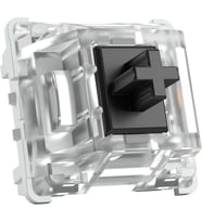 Glorious Pc Gaming Race Gateron Black Switches, 120 Adet, Oyun Klavyesi Için Doğrusal Ve Sessiz Anah (Çok Renkli)