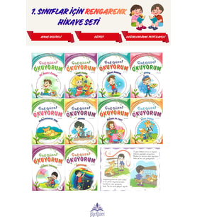 1 .Sınıf Okumayı Sevdiren 10 lu Hikaye Seti - 5 (16 sayfa)