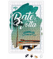 Surf Bate e Volta Guaruja Maluf Puzzle 240 Parça Yapboz