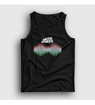 Presmono Unisex Siyah Wave Arctic Monkeys Atlet 294447tt