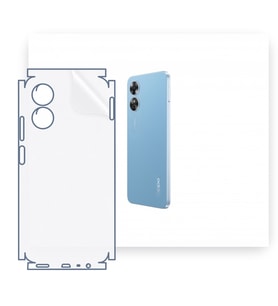 SChitec OPPO A17 Uyumlu Fullbody Arka Kaplama Hidrojel Koruyucu Film