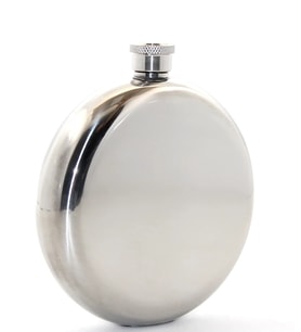 Paslanmaz Çelik Yuvarlak 8 Oz Tekli Matara Alk2677