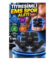 2025 Titreşimli EMS Kas Çalıştırma Cihazı Karın Kol Bacak Spor Aleti – 6 Mod