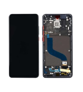 Xiaomi Mi 9T ile Uyumlu Oled Ekran Dokunmatik Çıtalı (Siyah)