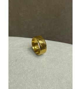 Çelik Gold 6'lı Yüzük - 25yzk13