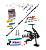 Surf Takım Bauer Ares 390 ve Jigor 6000 Metal Kafa Seti, Entegre Tasarım
