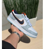 Nike Dunk Low Kadın/Erkek Unisex Sneaker  Beyaz Mavi İkonik Model  10+ Renk Seçeneği (Bebe Mavisi)