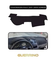 VOLKSWAGEN Polo (2001-2009) DÜRBÜN  TORPİDO KORUMA HALISI SİYAH KENAR