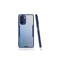 Xiaomi Poco F3 Kılıf Platin Silikon - Lacivert