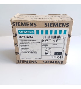 10KA 3x20 amper siemens gurup sigorta(5SY4 320-7)