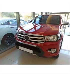 Toyota Hilux Revo 2015-2019 Far Ve Stop Çerçevesi Kaplama Siyah