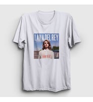 Presmono Unisex Beyaz Born To Die Lana Del Rey T-Shirt 395553tt