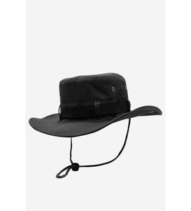 Siyah Outdoor Şapka Uv Korumalı Bucket Safari Şapkası