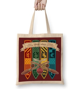 Harry Potter 1691 1692 School Year Bez Çanta Uzun Saplı