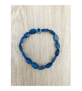 GERÇEK LAPİS LAZULİ TAŞI BİLEKLİK MK.300.6